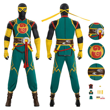 Marvel Rivals Iron Fist Cosplay Costume With Eye Mask Halloween Suit Becostume